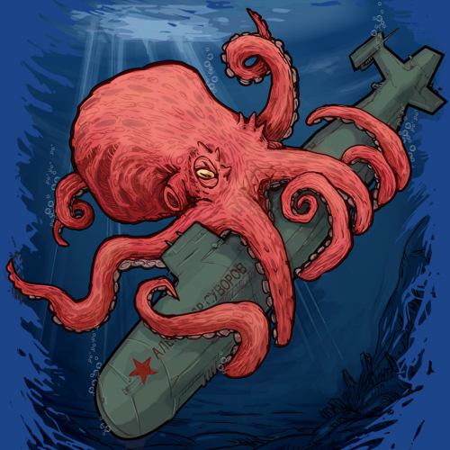 Red Octopus