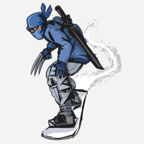 Snowboard ninja