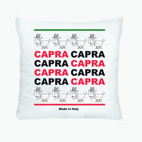 Capra Capra Capra cuscino